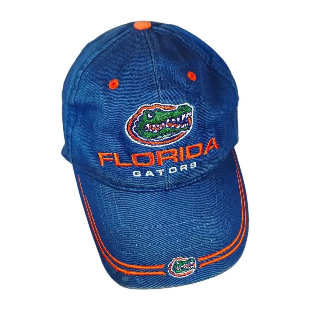 Vintage Florida Gators Double Logo Ball Cap Hat by Twins Enterprises